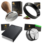 Barista Set – Tamper, Distributor, Dosierring & Tampermatte Siebträger | Barista Legends