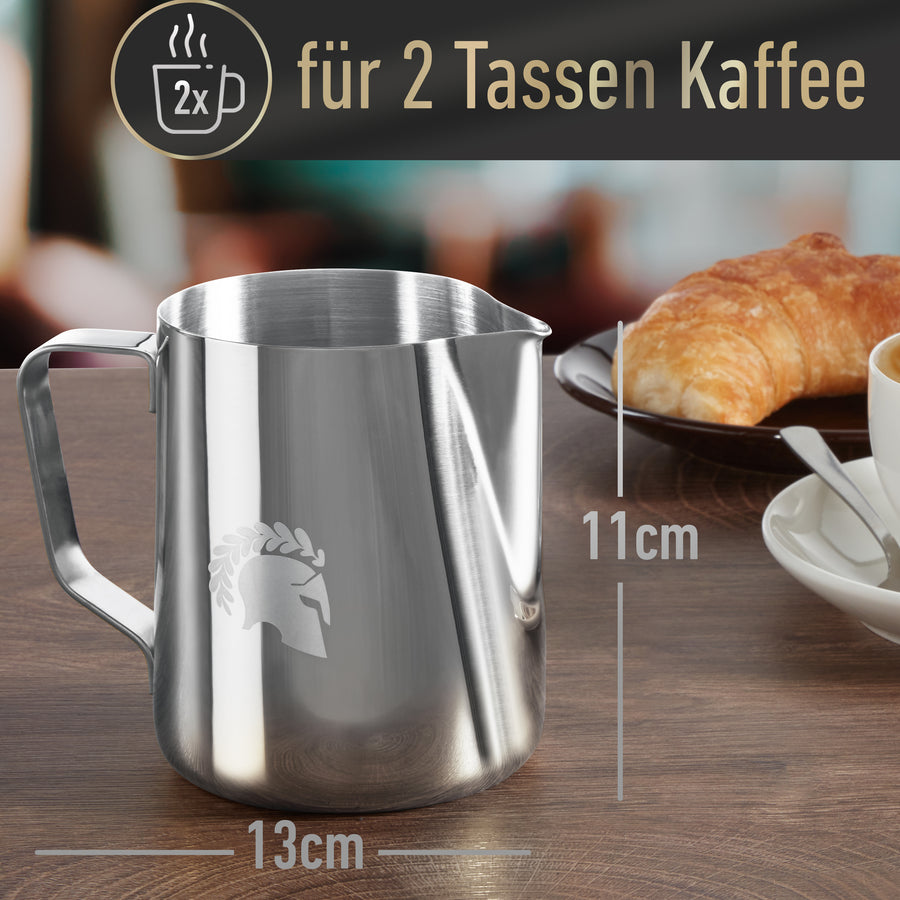 Die Tülle bestimmt die Linie