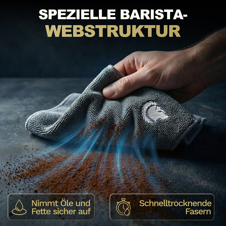 Die Bürste kommt in die Ecken