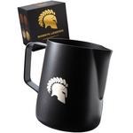 Milchkännchen Edelstahl 1000 ml Schwarz – Milchkanne zum Aufschäumen | Barista Legends