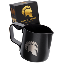Espressokännchen 100 ml Schwarz – kleines Milchkännchen Edelstahl | Barista Legends